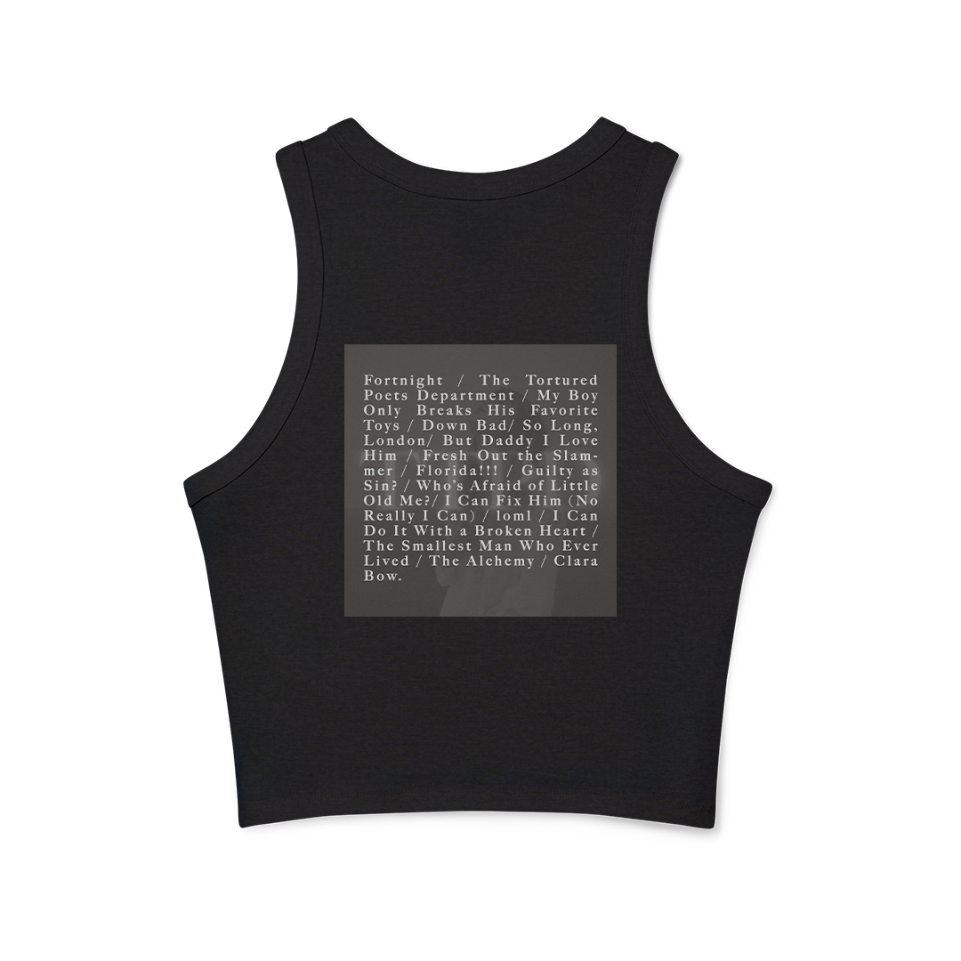 TTPD Track List Tank Top