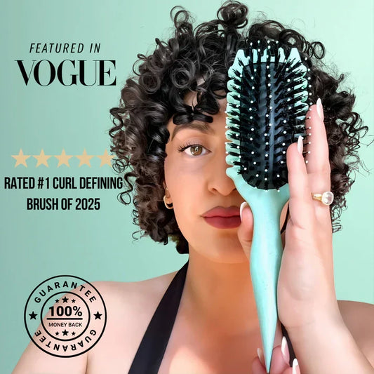 EBIN CURL BRUSH - The Complete Guide to the CURL BRUSH: Healthy Hair Without Heat Damage