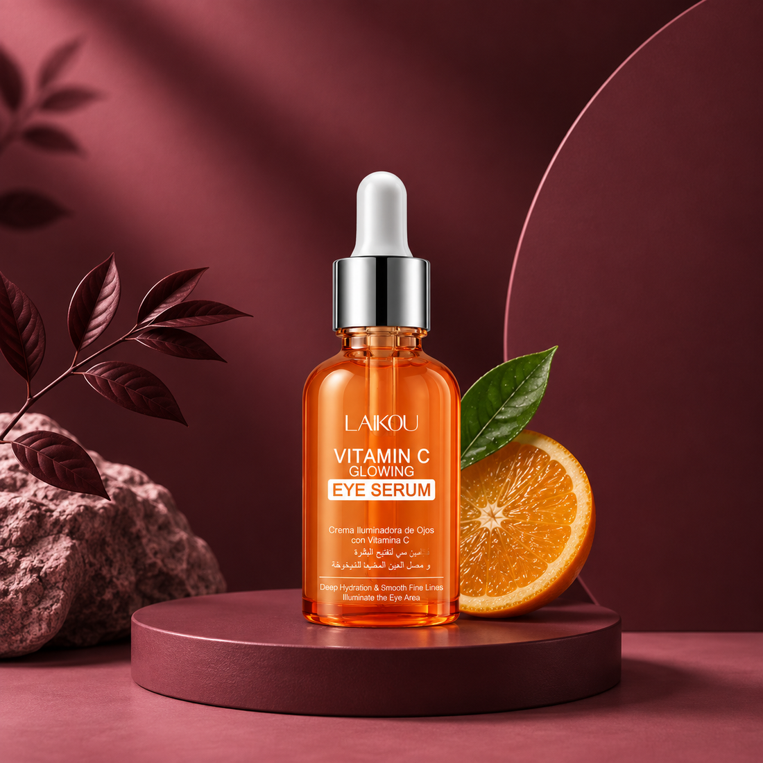 Ebin Laikou Vitamin C Brightening Eye Essence 30ml - The Science of Laikou Vitamin C Brightening Eye Essence 30ml: Clinical Actives, Peptides, and Antioxidants Explained