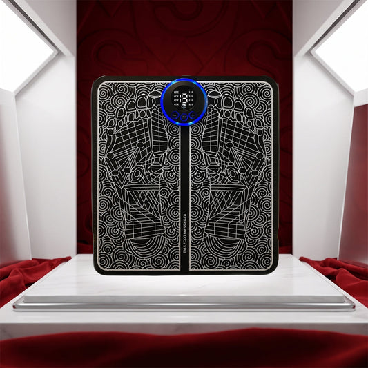 Ebin  EMS Foot Massage Pad with Pulse Technology - Integrating the EMS Foot Massage Pad with Pulse Technology into Your Morning and Evening Wellness Routine