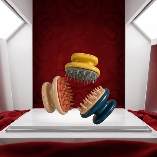 Ebin Hair-washing brush and shampoo comb - Hair-washing brush and shampoo comb vs Hot Curling Tools: Long-Term Hair Health Compared