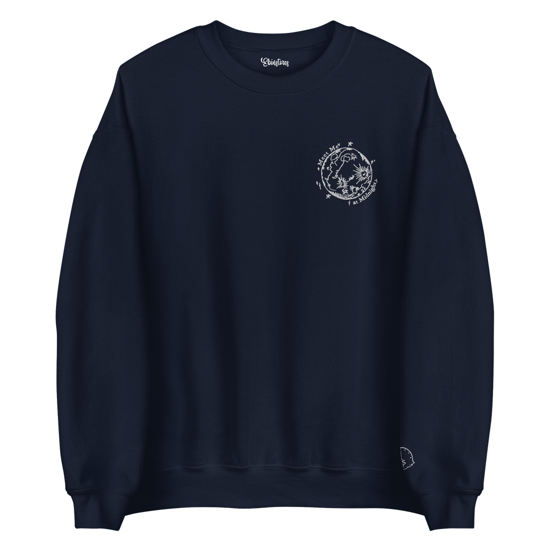 Meet Me Midnight Sweatshirt - Aesthetic Capsule Wardrobe: How the Meet Me Midnight Sweatshirt Elevates Fall and Winter Outfits
