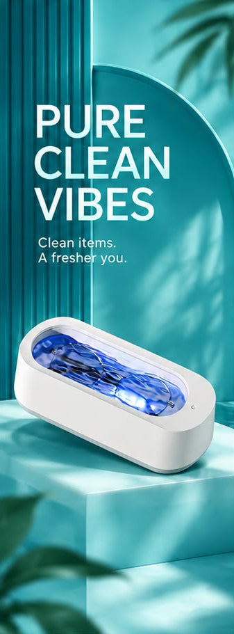 EBIN™ Ultrasonic Cleaner — landing image 2