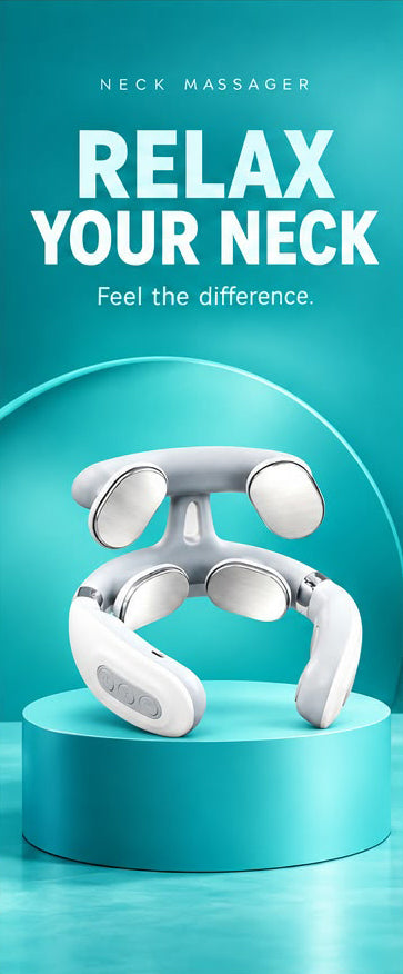 EBIN™ - Neck Massager — landing image 1