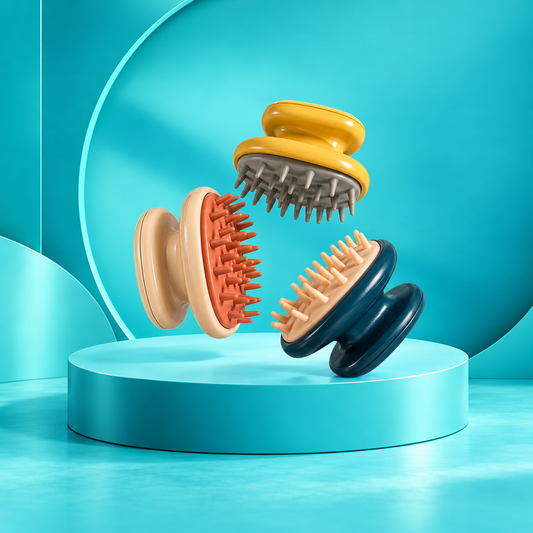 Ebin Hair-washing brush and shampoo comb