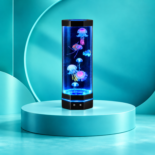 Ebin Remote Control Color Changing Jellyfish USB Night Light