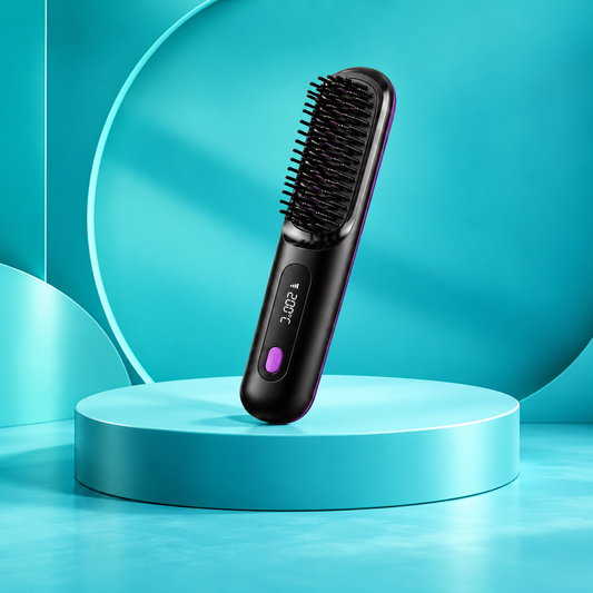 Ebin Wireless Hair Straightening Comb with Negative Ion Technology