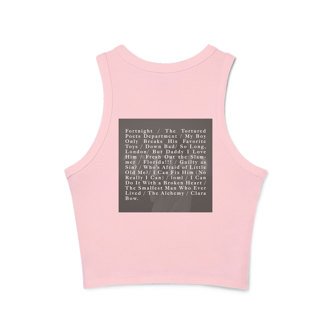 TTPD Track List Tank Top
