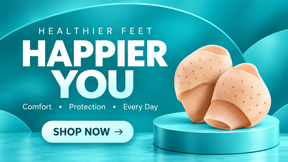 EBIN™ Toe Sleeves - Desktop Landing Image 1