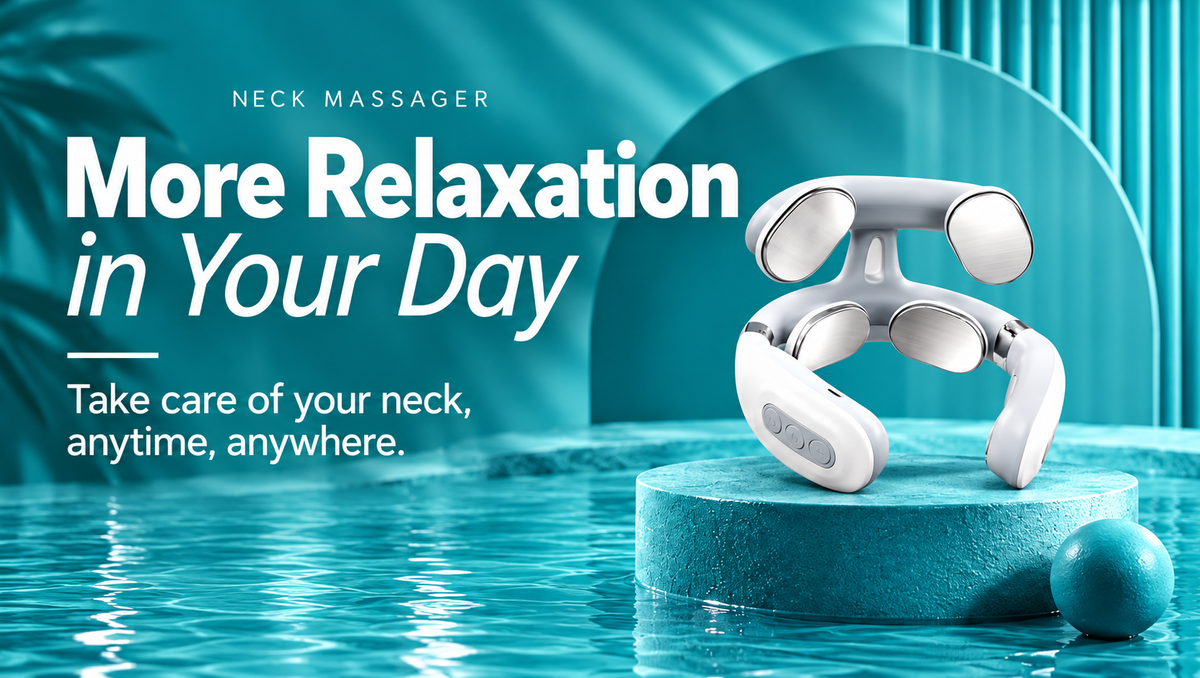 EBIN™ - Neck Massager - Desktop Landing Image 4