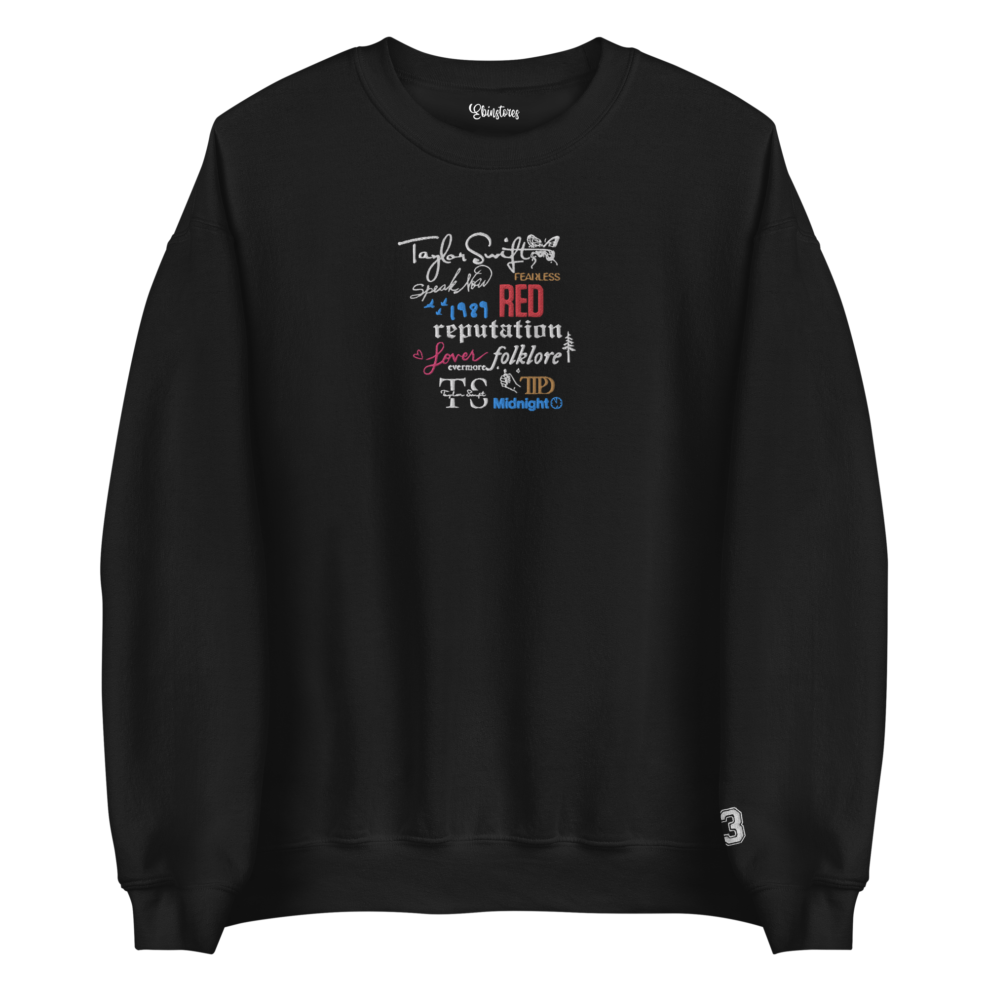 Taylor Swift Albums Sweatshirt