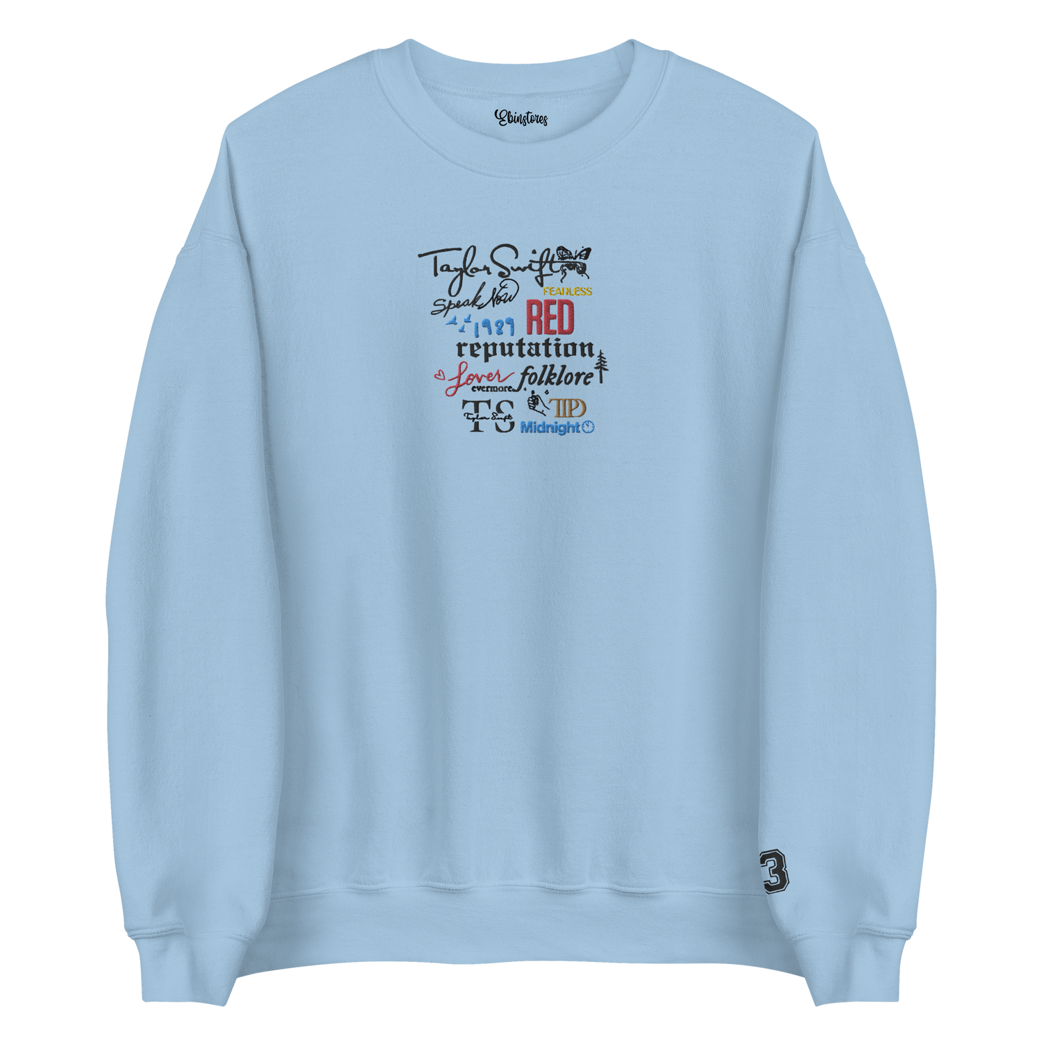 Taylor Swift Albums Sweatshirt