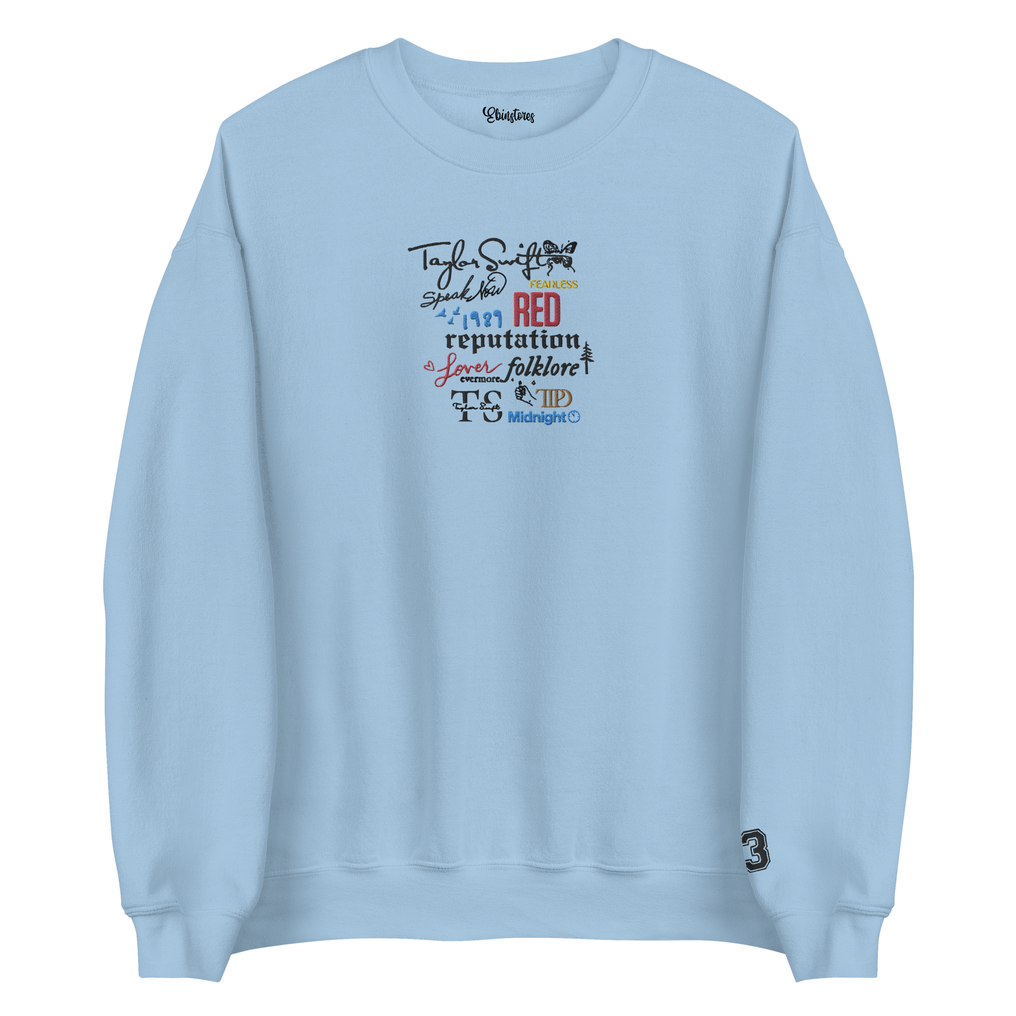 Taylor Swift Albums Sweatshirt