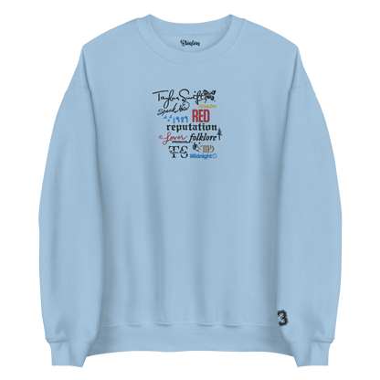 Taylor Swift Albums Sweatshirt