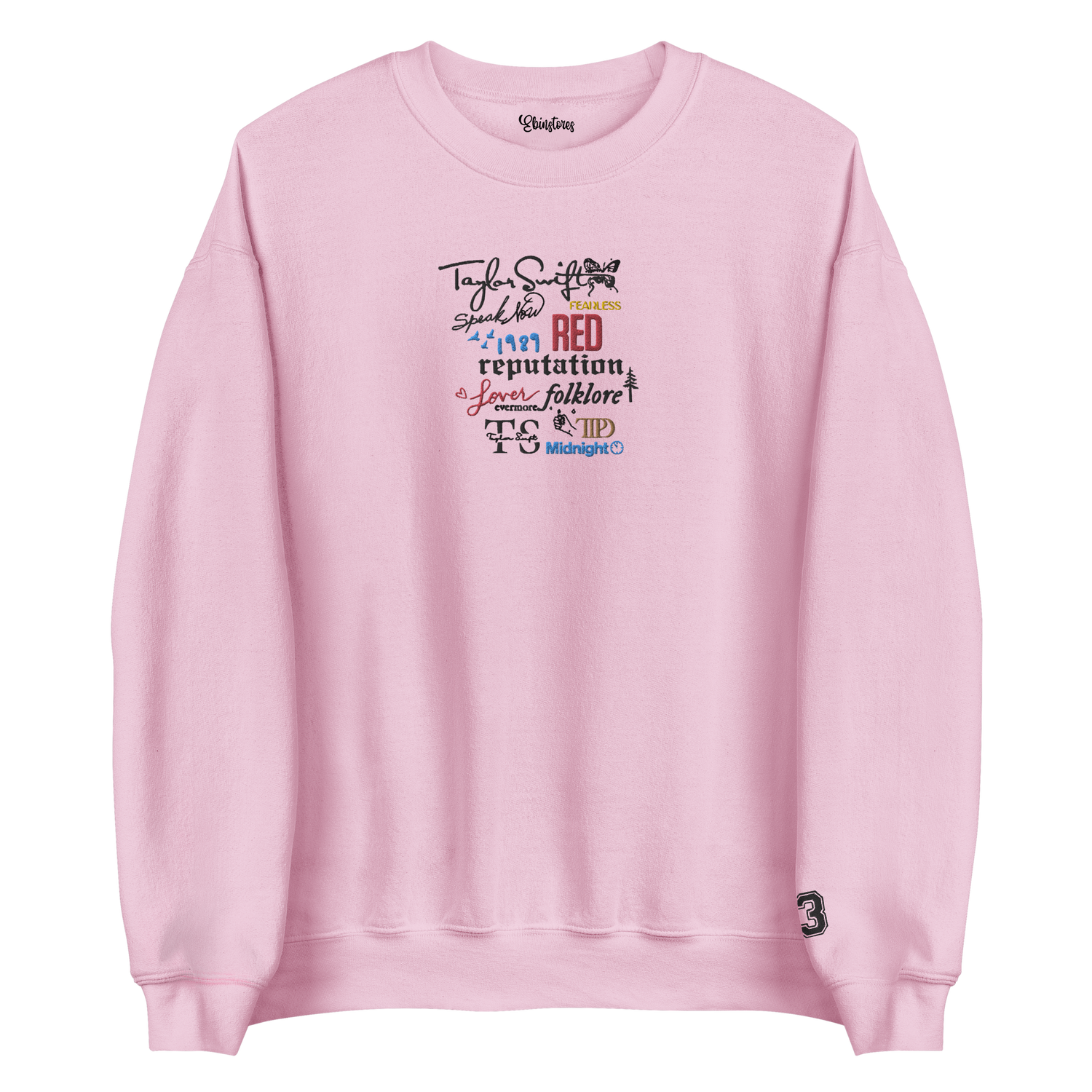 Taylor Swift Albums Sweatshirt