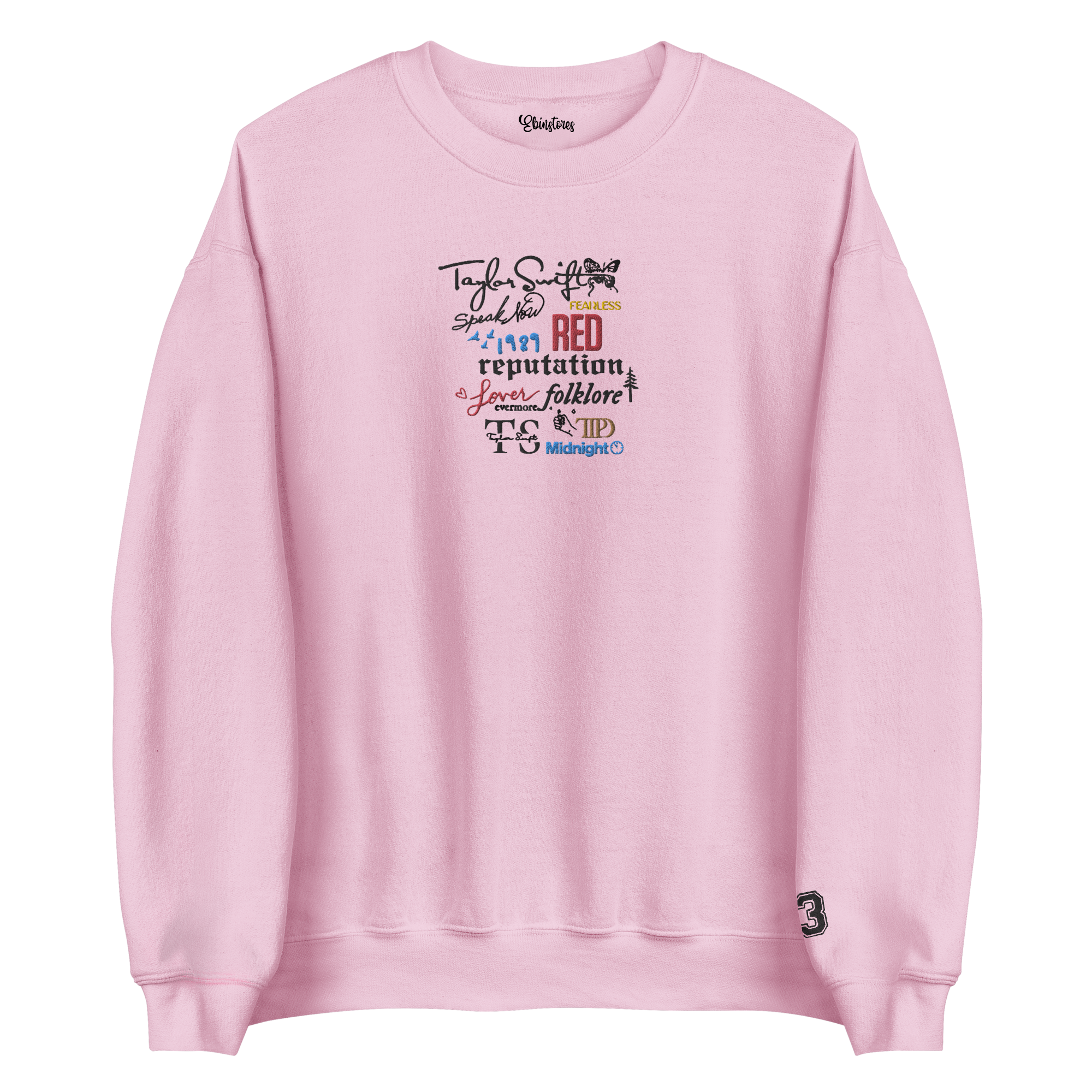 Taylor Swift Albums Sweatshirt