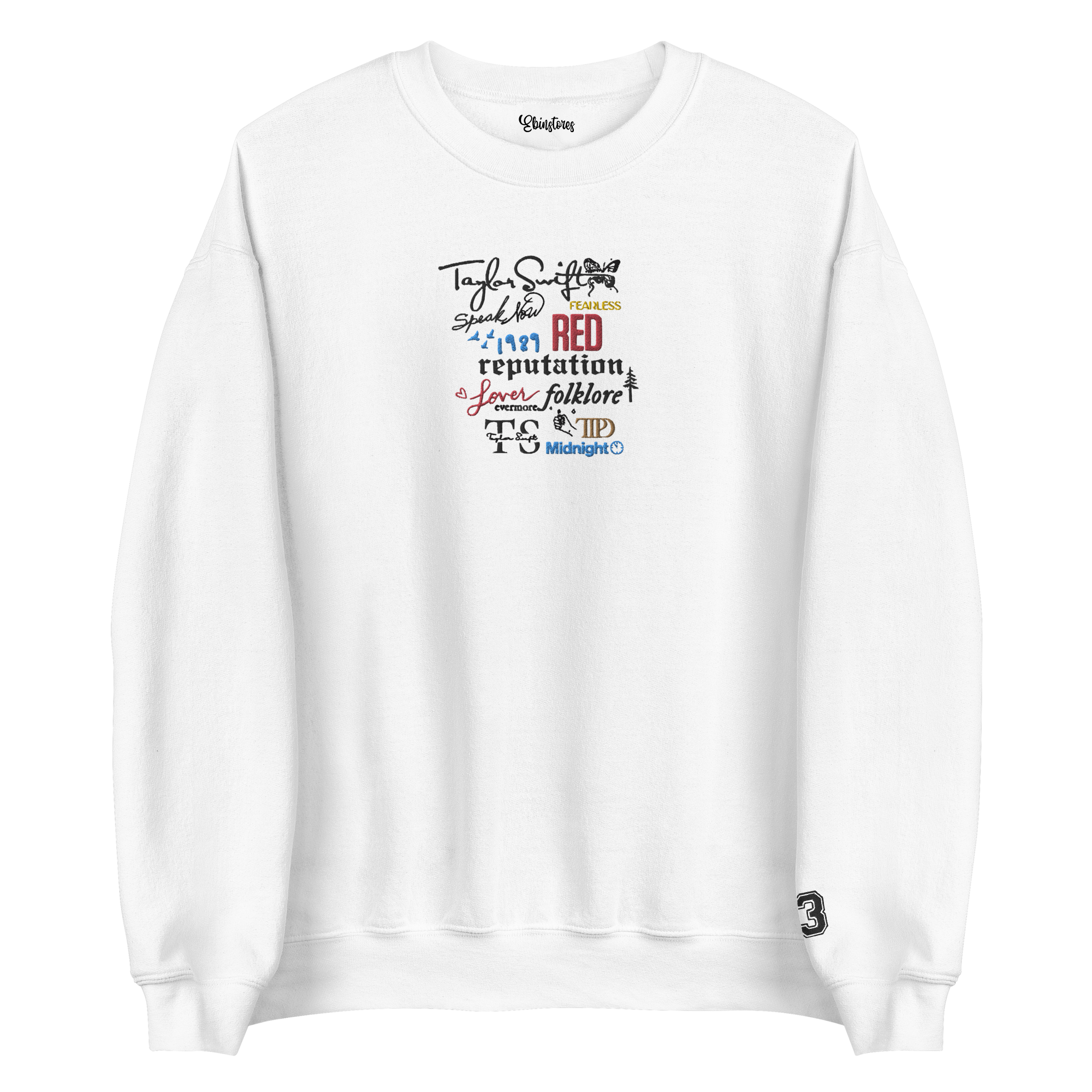 Taylor Swift Albums Sweatshirt