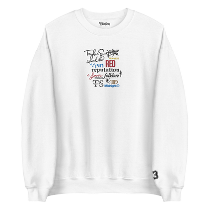 Taylor Swift Albums Sweatshirt